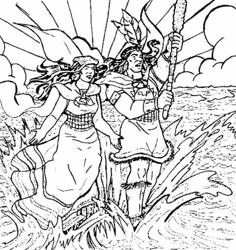 Leyenda de manco capac y mamá ocllo para colorear - Imagui Leyenda de manco capac y mamá ocllo para colorear - Imagui