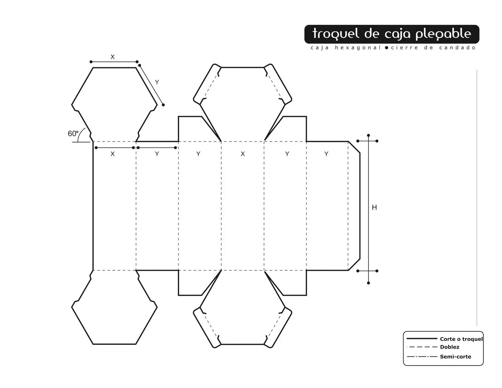 Lezardesign: Troquel Hexagonal