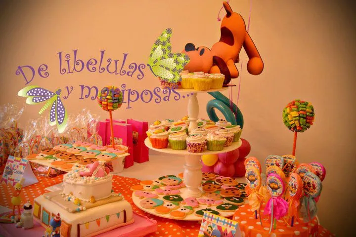 De Libelulas y Mariposas...: Cumple temático Pocoyó