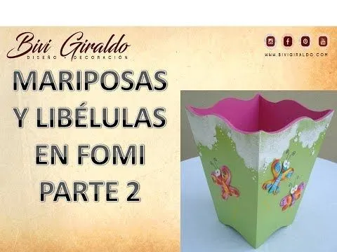 Mariposa | Manualidades con Foamy | Fotos, Ideas tutoriales y ... Mariposa | Manualidades con Foamy | Fotos, Ideas tutoriales y ...