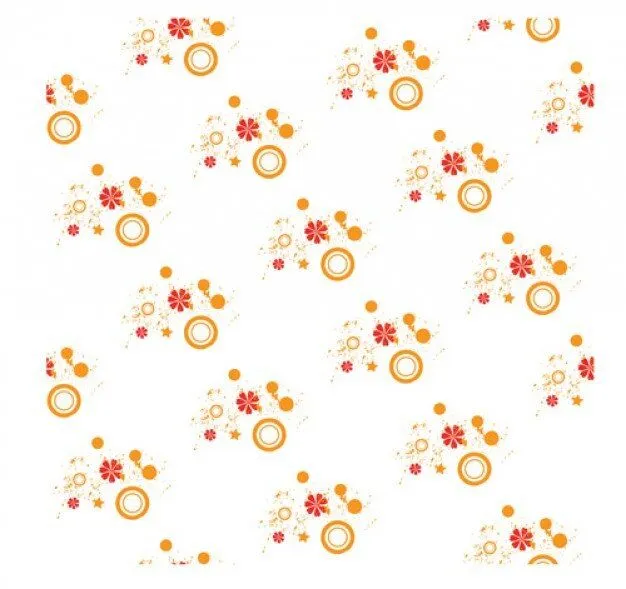 Libre de vectores retro grunge patrón de flores | Descargar ... Libre de vectores retro grunge patrón de flores | Descargar ...