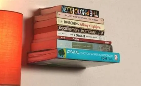 Cómo hacer libreros flotantes | Librerias | Pinterest | Ideas