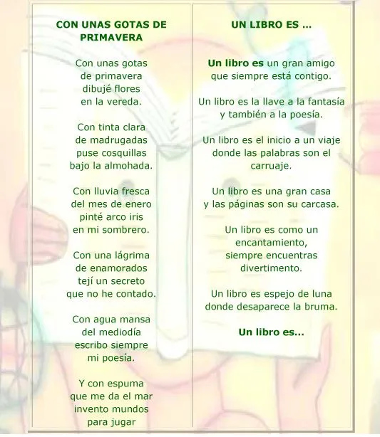Día del libro 23 de abril - Centro de Educación Infantil El Globo ...