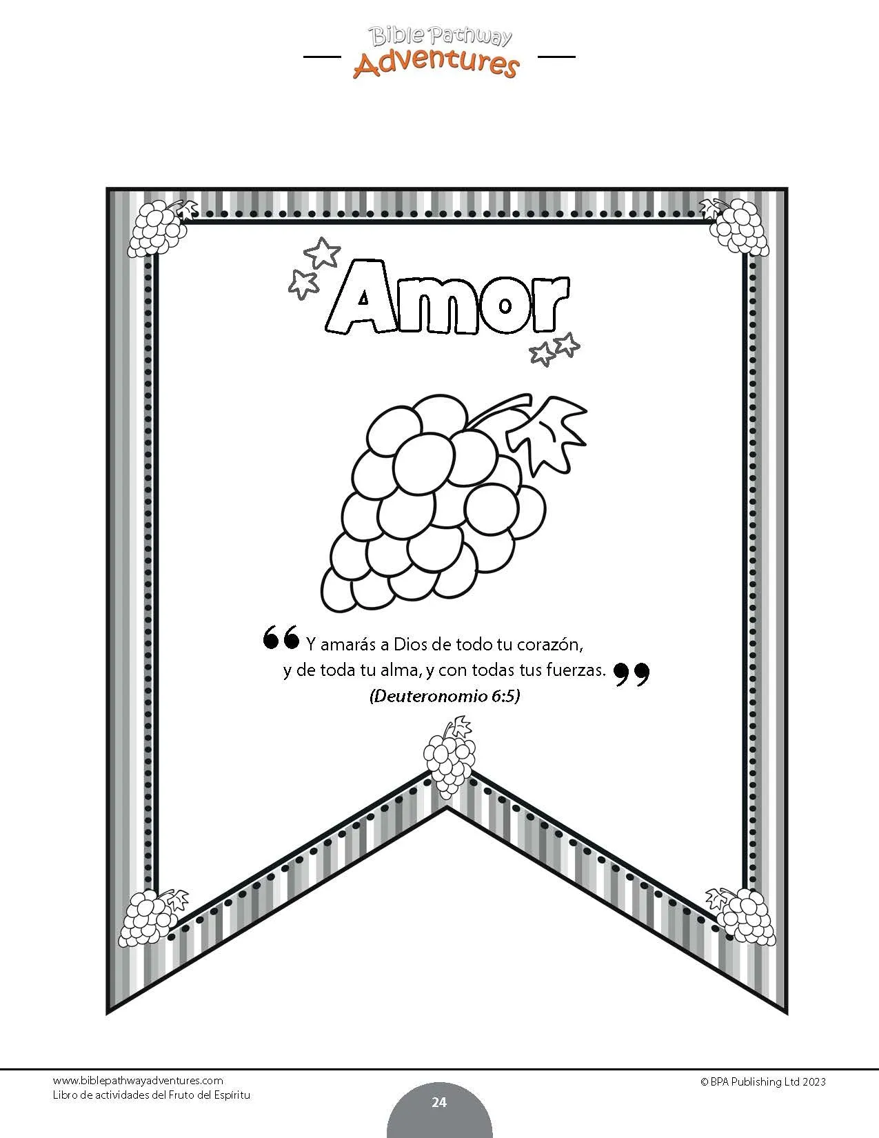 Libro de actividades del fruto del espiritu – Bible Pathway Adventures Libro de actividades del fruto del espiritu – Bible Pathway Adventures