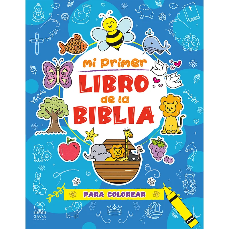 Mi primer libro de la Biblia – Para colorear – Librería Maranatha Mi primer libro de la Biblia – Para colorear – Librería Maranatha