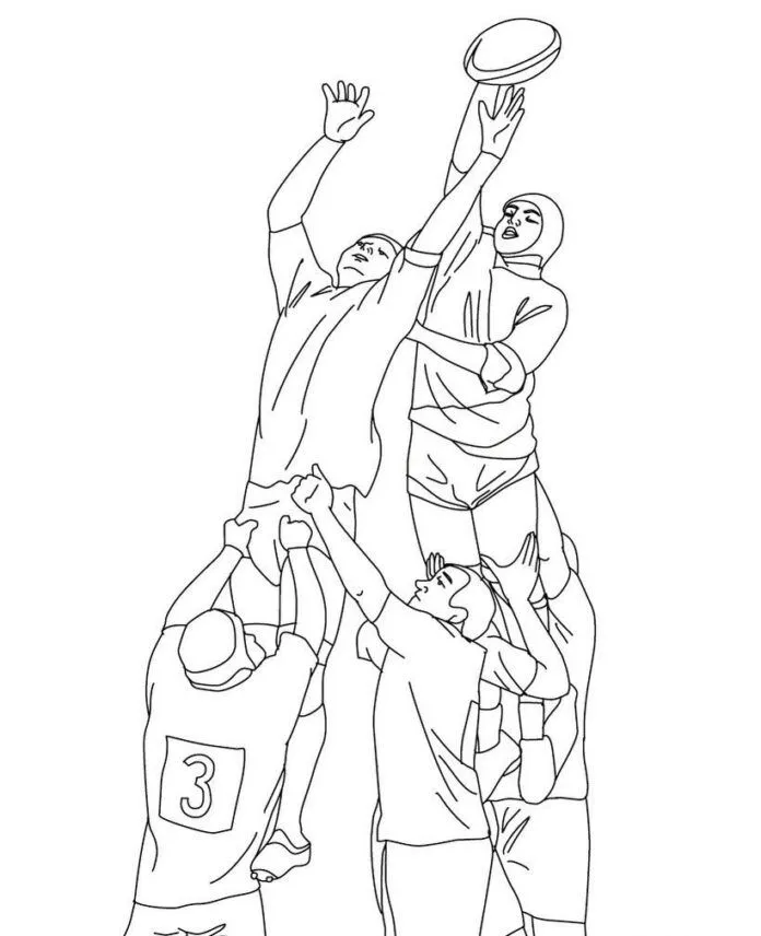 Libro para colorear Colaboración de los jugadores para imprimir y en línea Libro para colorear Colaboración de los jugadores para imprimir y en línea