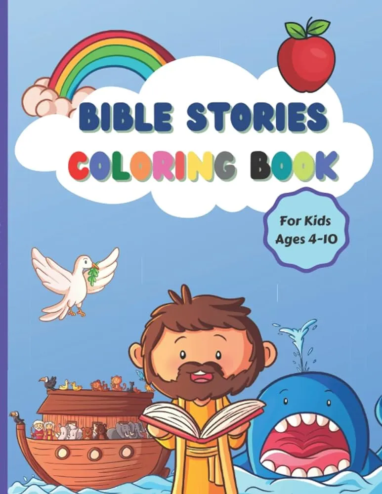 Libro para colorear de historias de la Biblia para niños: libro de colorear con temática bíblica de gran tamaño para niños con personajes bonitos : Creative Publishing, Sunset: Amazon.com.mx: Libros Libro para colorear de historias de la Biblia para niños: libro de colorear con temática bíblica de gran tamaño para niños con personajes bonitos : Creative Publishing, Sunset: Amazon.com.mx: Libros