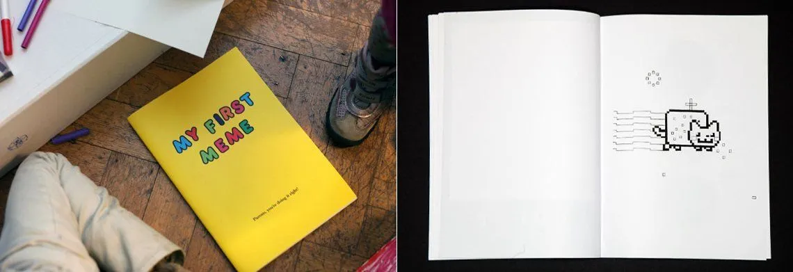 Libro para colorear de memes. Ideas para regalar.
