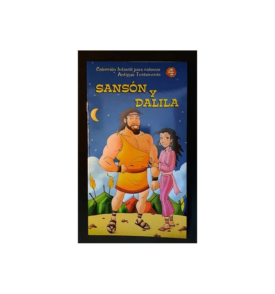 LIBRO PARA COLOREAR SANSÓN Y DALILA - Santuario Teresa de los Andes LIBRO PARA COLOREAR SANSÓN Y DALILA - Santuario Teresa de los Andes