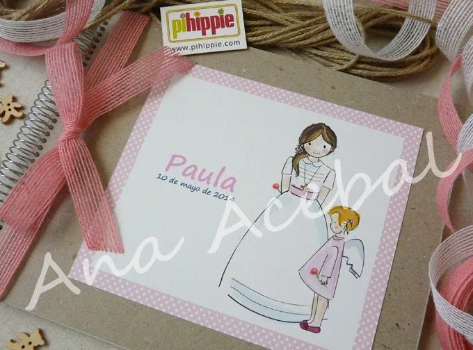 Libro de Comunión personalizado hecho a mano. www.pihippie.com Libro de Comunión personalizado hecho a mano. www.pihippie.com