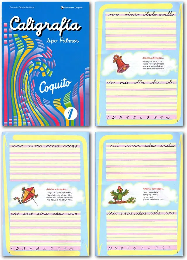 Libro Coquito de Escritura tipo Palmer