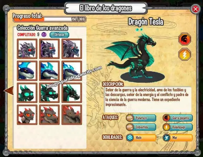 El Libro De Dragones | Amigos Para Dragon City