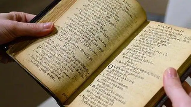 El primer libro impreso en inglés en América podría subastarse por ... El primer libro impreso en inglés en América podría subastarse por ...