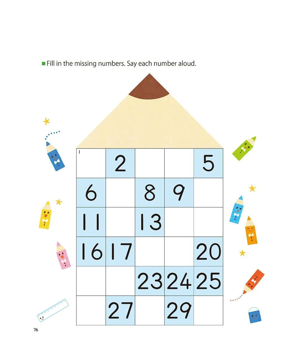 Libro Kumon Mi Libro De Numeros 1 - 30 En Ingles | Jugando y Educando Libro Kumon Mi Libro De Numeros 1 - 30 En Ingles | Jugando y Educando