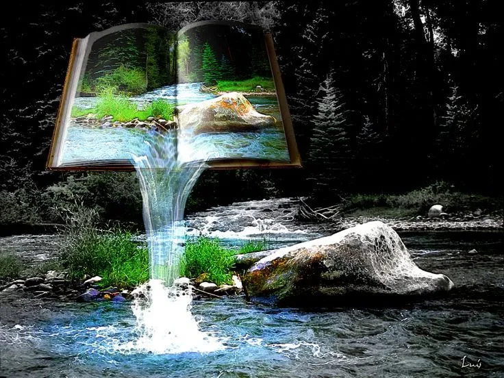 El libro es un manantial | Rios de agua viva, Fondo de pantalla cristiano, Manantial