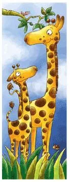 ... LIBRO PARA NIÑOS - MAMÁ JIRAFA Y SU CRÍA : INFANTIL Y PARA NIÑOS