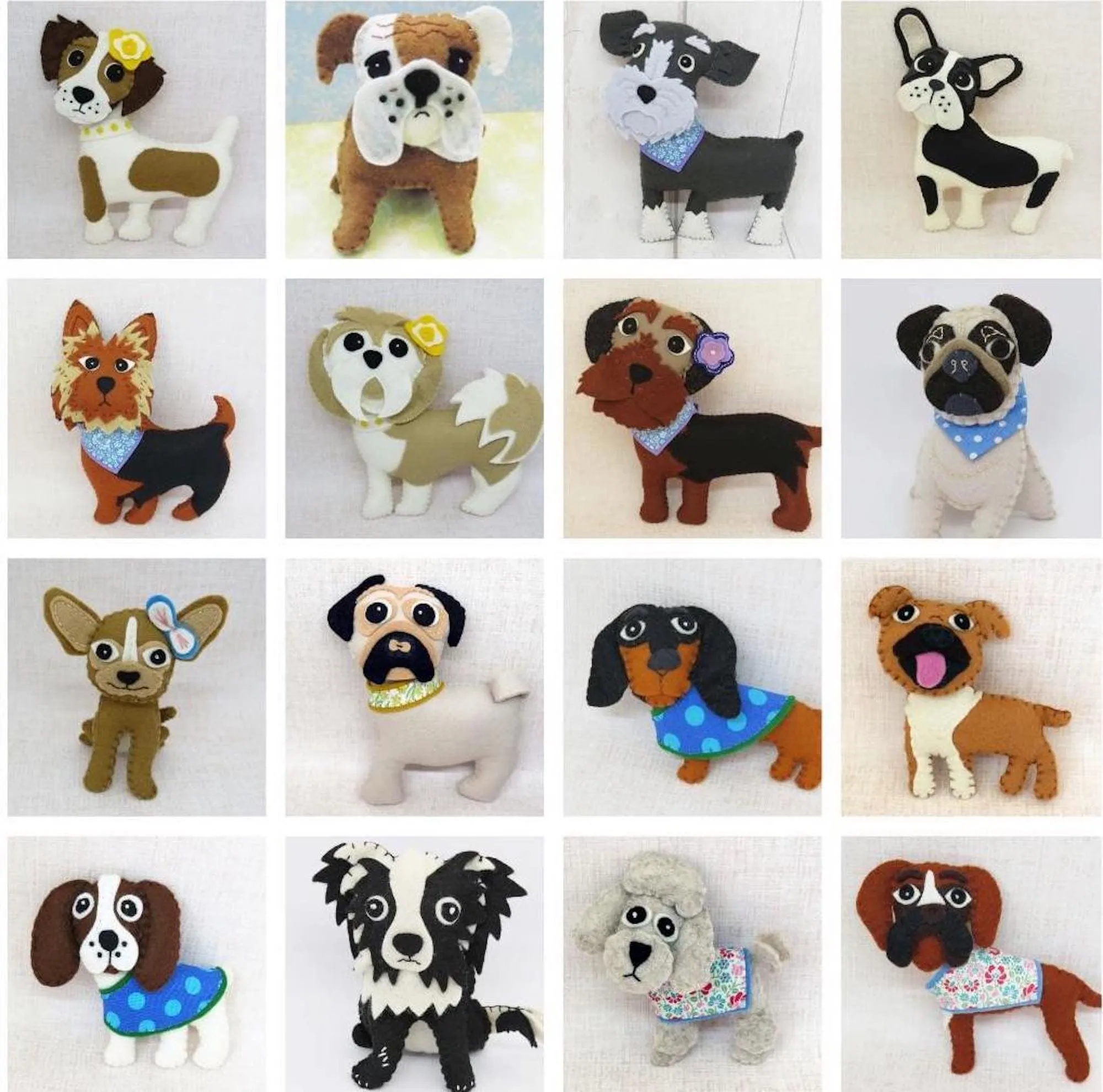 Libro de patrones de perro de fieltro patrón de fieltro PDF - Etsy México Libro de patrones de perro de fieltro patrón de fieltro PDF - Etsy México