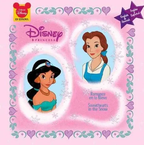 Libro: Princesas Disney – Romance En La Nieve | TusPrincesasDisney.