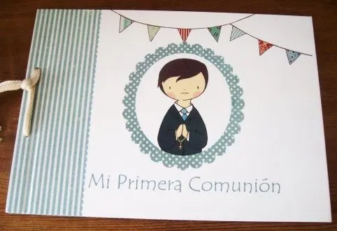 LIBRO RECUERDO DE LA PRIMERA COMUNIÓN PARA NIÑOS | Primera ...