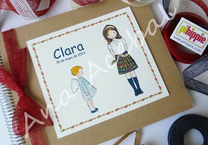 Libro de recuerdos de Comunión personalizado hecho a mano. Libro de recuerdos de Comunión personalizado hecho a mano.