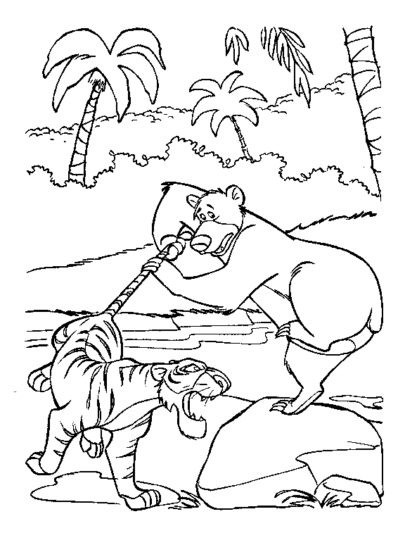 Libro de la selva Dibujos para Colorear - DisneyDibujos.com Libro de la selva Dibujos para Colorear - DisneyDibujos.com
