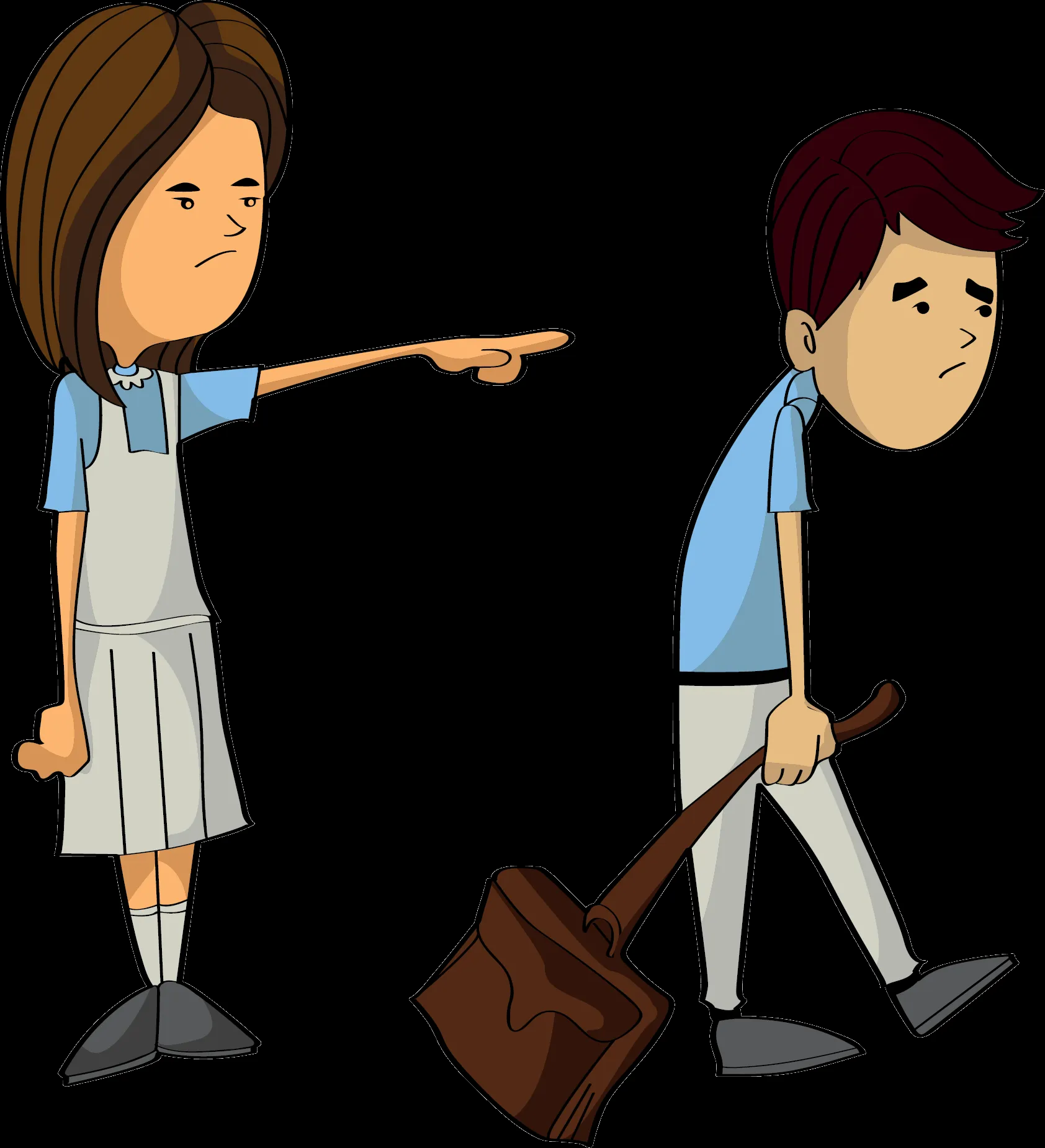 Libro De Valores Hermoso Dibujos Para Colorear De Valores - Cartoon -  (1684x1851) Png Clipart Download