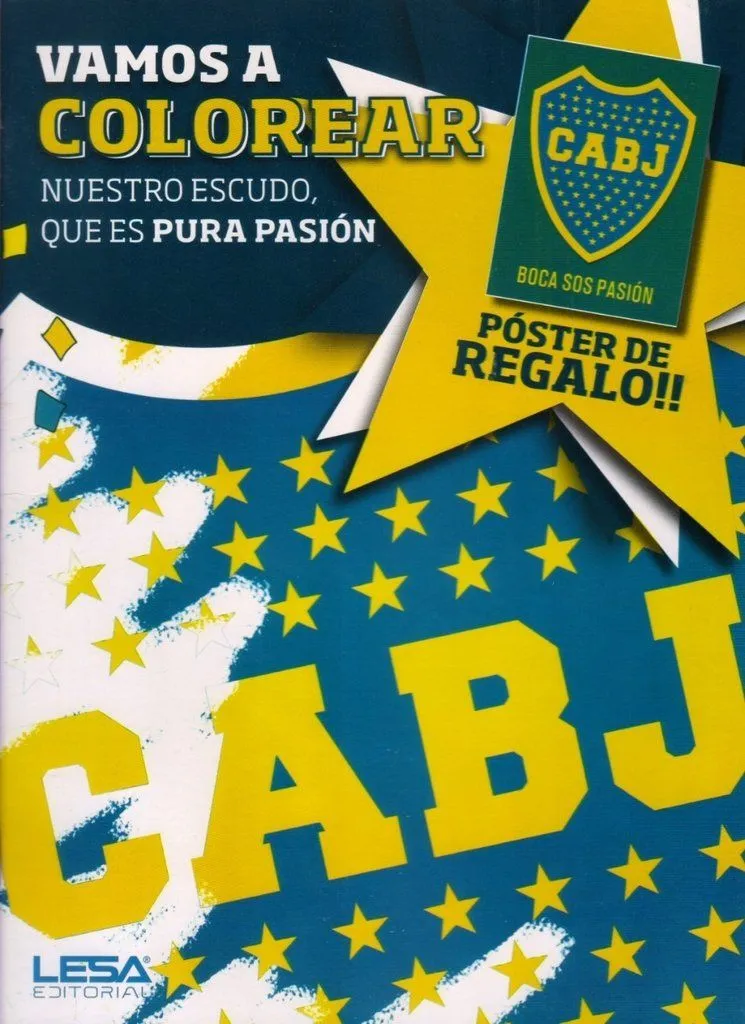 LIBROS PARA COLOREAR DE BOCA