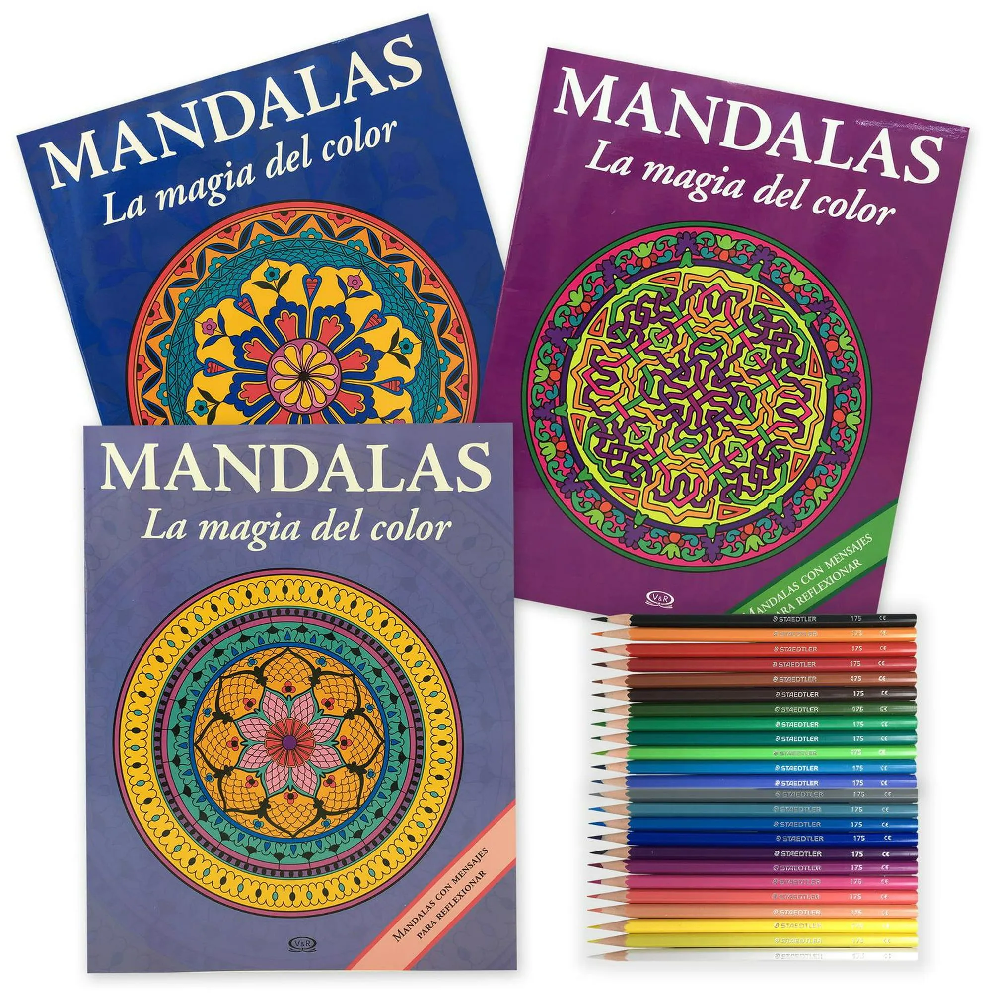 Libros para colorear Mandalas La Magia del Color con Lápices de color. Altamira SKU 205 | Bodega Aurrera en línea Libros para colorear Mandalas La Magia del Color con Lápices de color. Altamira SKU 205 | Bodega Aurrera en línea