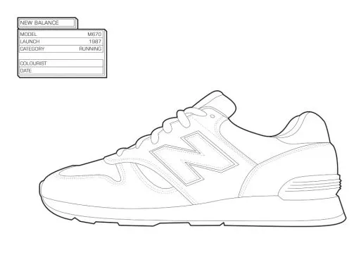 The sneaker coloring book', zapatillas retro para colorear tus ...