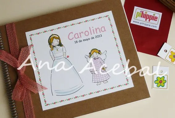 Libros de Comunion personalizados