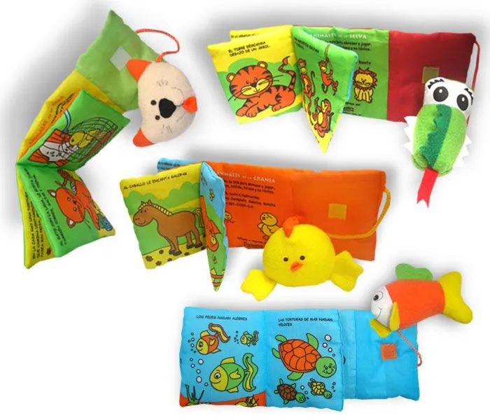 Libros Didácticos Infantiles - Colección Libros de Tela Libros Didácticos Infantiles - Colección Libros de Tela