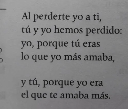 Poema Al Perderte Yo A Ti de Ernesto Cardenal ... - Atrapados ...