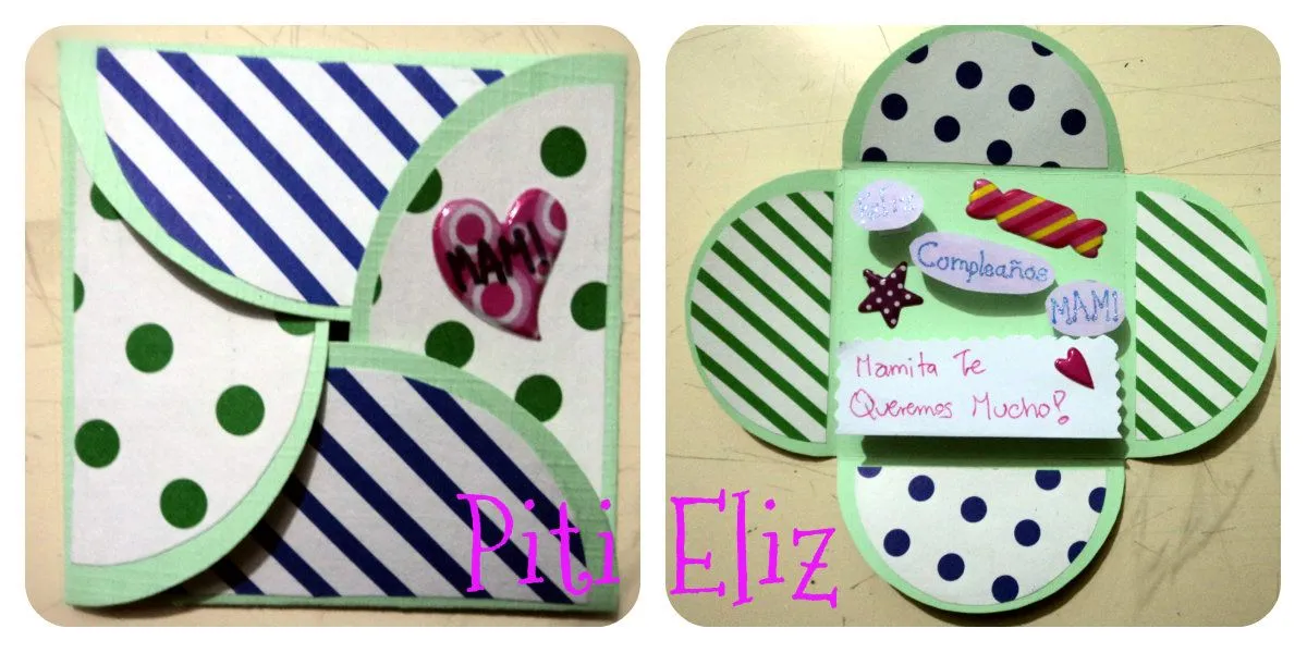 Tiempo LibRRRe: DIY Tarjeta de Cumpleaños Cuadrada