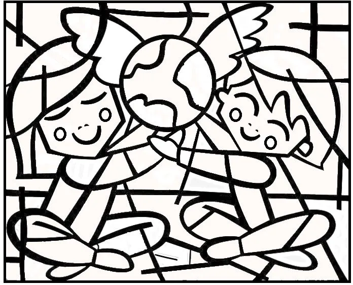 Lição de casa: Desenhos do Romero Brito para imprimir Lição de casa: Desenhos do Romero Brito para imprimir