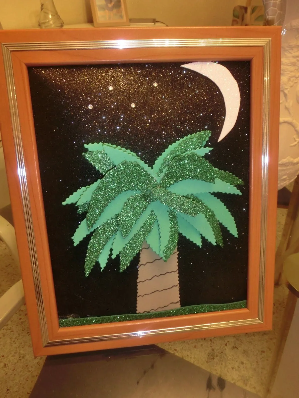 Mis creaciones....: Palmera con Goma Eva