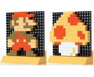 Light Bright-esque Mario Brothers Pixel Art » Fanboy.