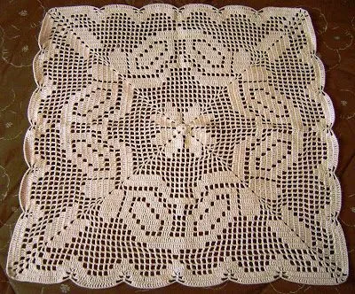 Lila Tejidos Crochet: Carpeta Cuadrada...