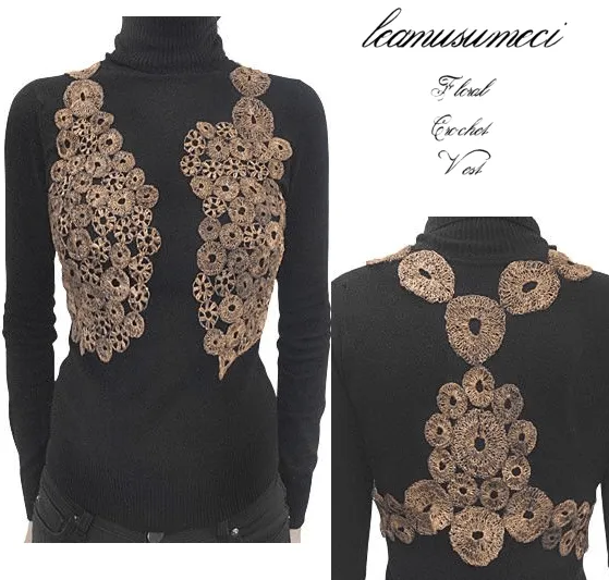 Lilinhas: Colete crochê