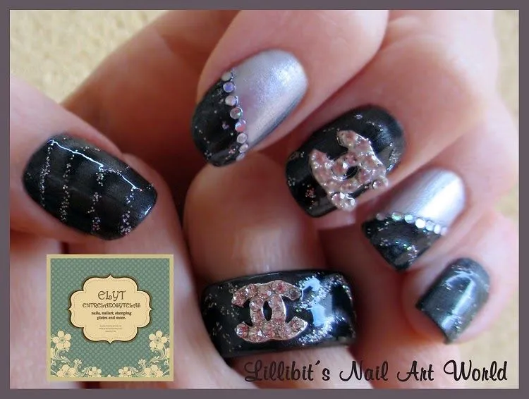 Lillibit´s Nail Art World: Manicura Chanel. El lujo llega a ... Lillibit´s Nail Art World: Manicura Chanel. El lujo llega a ...