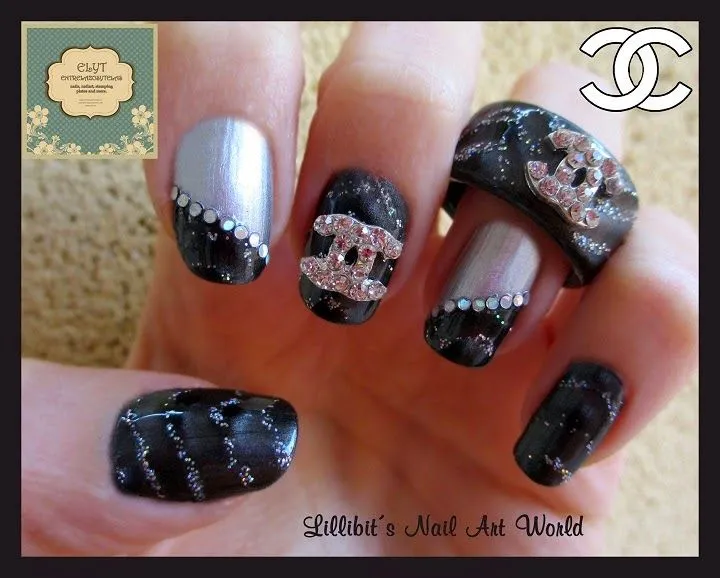 Lillibit´s Nail Art World: Manicura Chanel. El lujo llega a ... Lillibit´s Nail Art World: Manicura Chanel. El lujo llega a ...