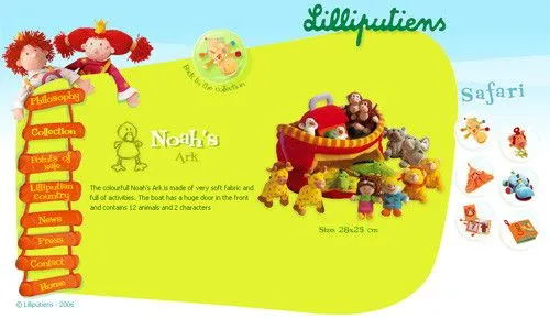 Lilliputiens, pequeños y bonitos muñecos