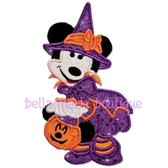 Limited Edition MINNIE HALLOWEEN WITCH by bellamarieboutique