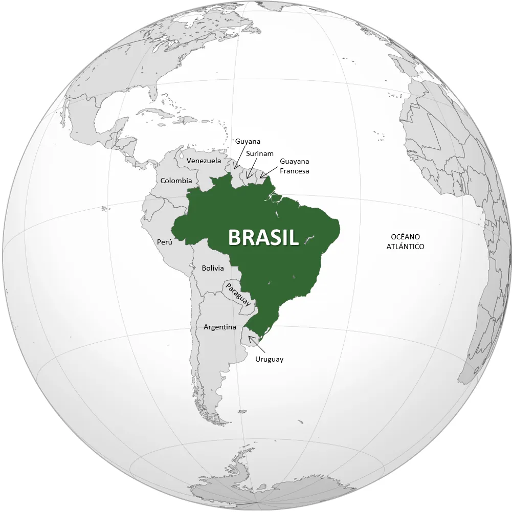 Límites de Brasil - Saber es práctico
