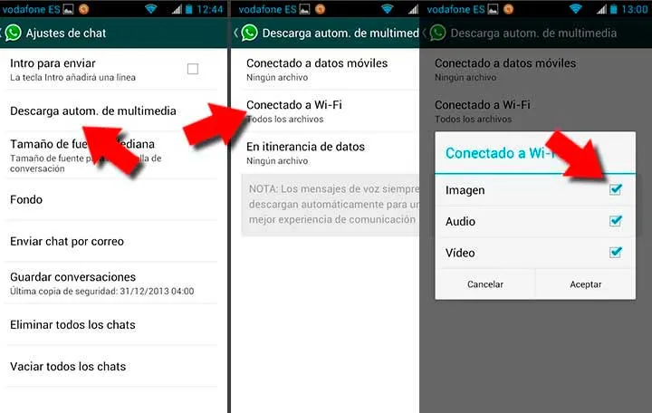 Limpia los registros de WhatsApp para liberar la memoria de tu ... Limpia los registros de WhatsApp para liberar la memoria de tu ...