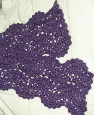 Linda bufanda a crochet | Solountip. Linda bufanda a crochet | Solountip.