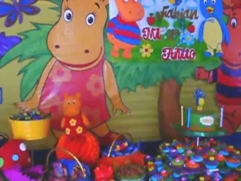 LINDA DECORACIÓN DE LOS BACKYARDIGANS EN DECORACIONES RECREOLANDIA ...