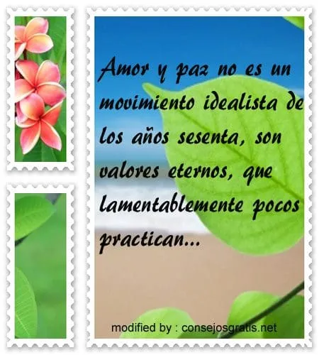 Lindas frases de amor y paz con imágenes | 10.000 Mensajes y ... Lindas frases de amor y paz con imágenes | 10.000 Mensajes y ...
