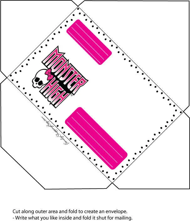 Las más lindas invitaciones para tu fiesta Monster High! | Fiesta101