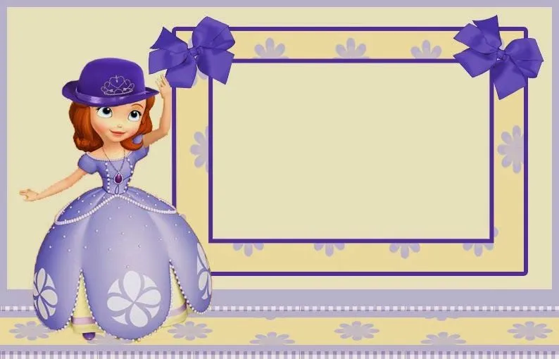 Lindas Invitaciones de Princesa Sofia para Imprimir Gratis ... Lindas Invitaciones de Princesa Sofia para Imprimir Gratis ...