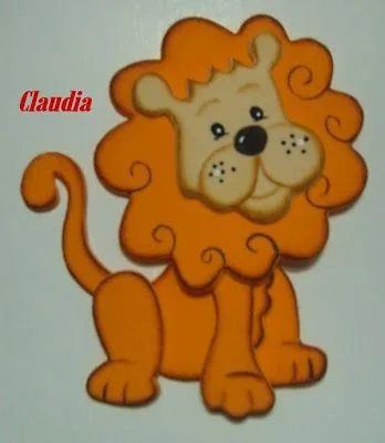 lindas manualidades: Animales en foamy